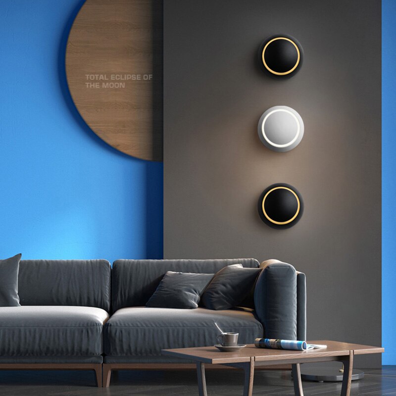 Creative Moon 6W Led 360 Degree Rotatable Wall Light