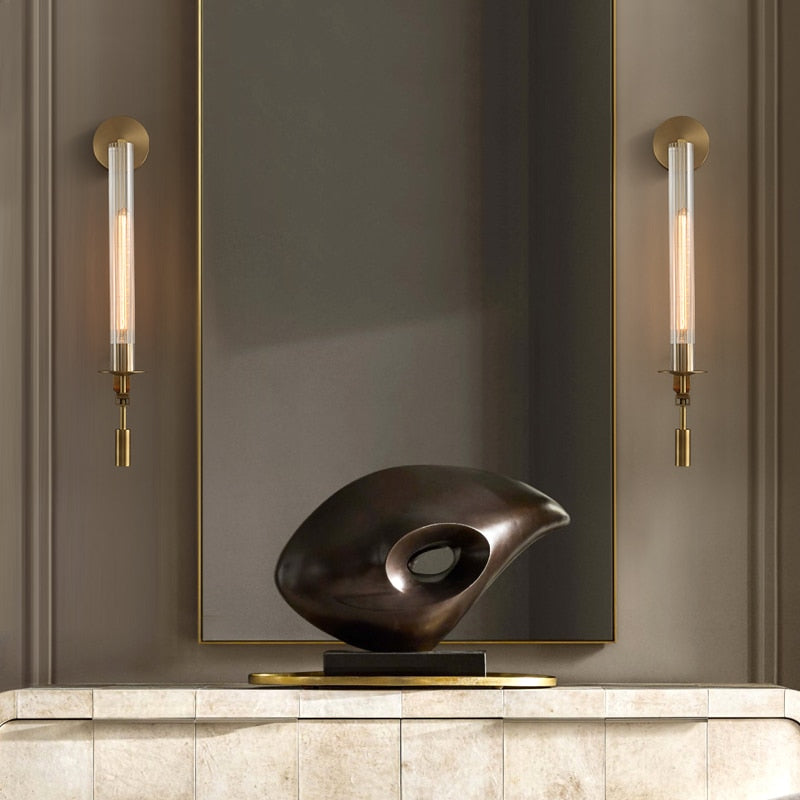 IWP Modern Slim Cylinder LED Dimmable Wall Lamp