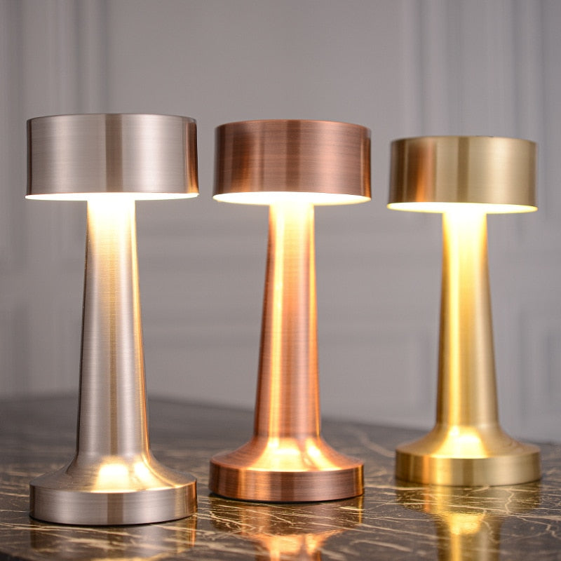 Minimalist LED Rechargeable Dimmable Table Lamp