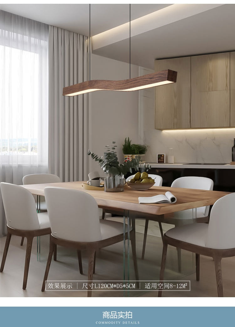 Sandy Modern Minimalist LED Pendant Dimmable Chandelier