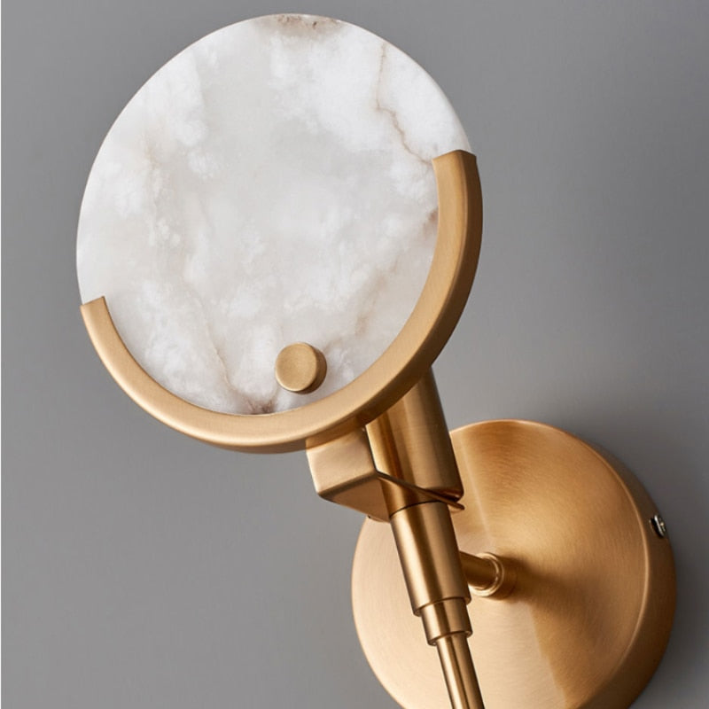 Mancy Modern Creative Marble Sconce Wall Lamp