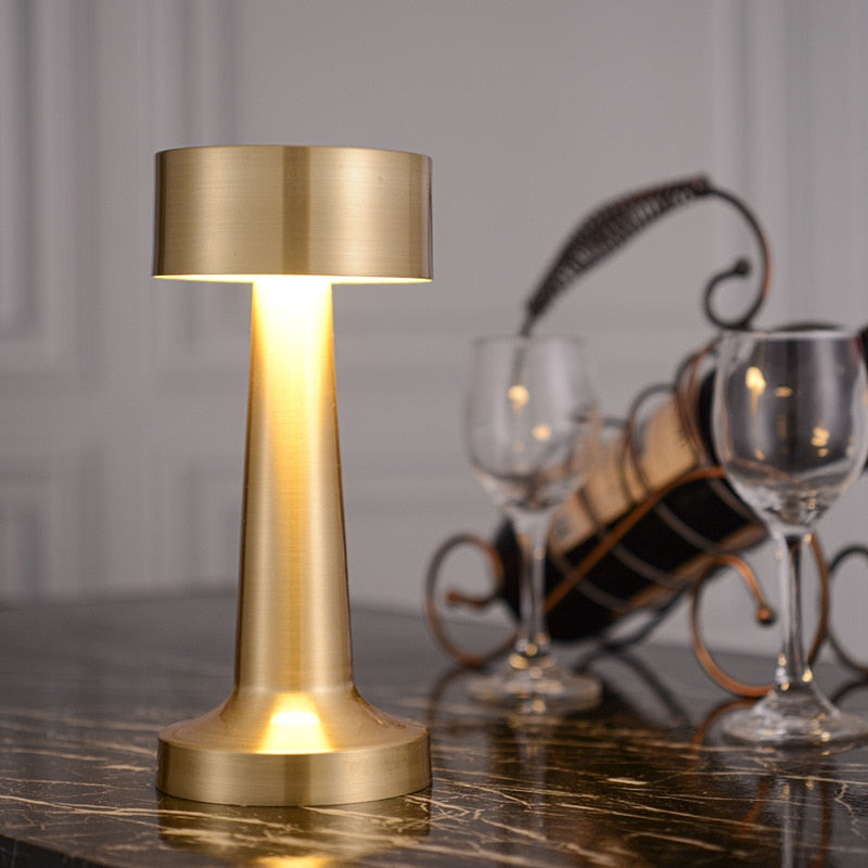 Minimalist LED Rechargeable Dimmable Table Lamp