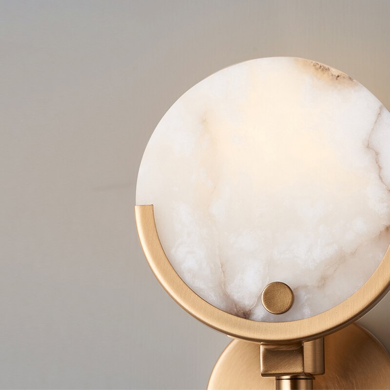 Mancy Modern Creative Marble Sconce Wall Lamp