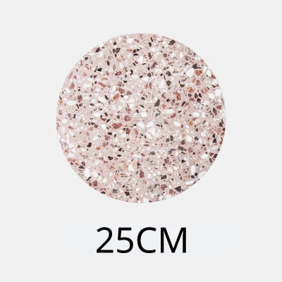 Macy Creative Terrazzo Japandi Marble LED Wall Lamp