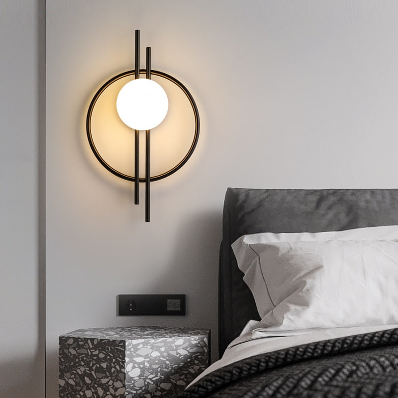 Luxury Modern Globe Wall Lamp