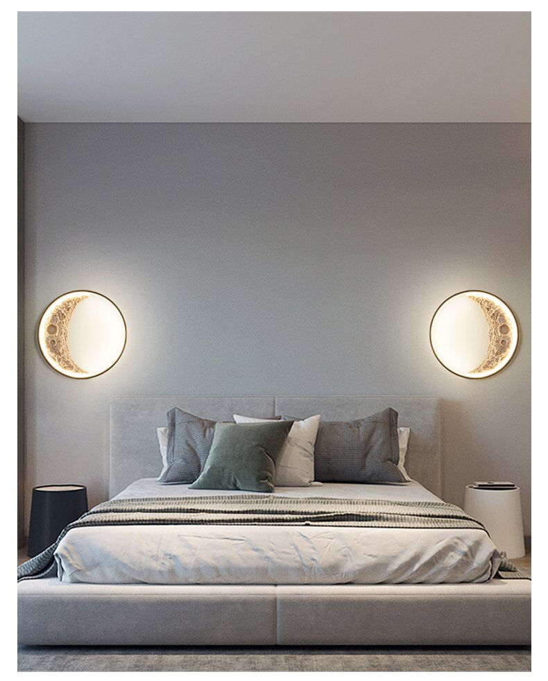 Ulux Modern Moonlight LED Wall Light