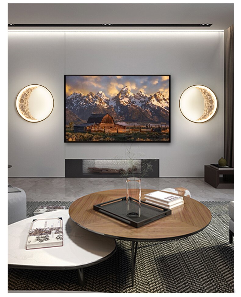Ulux Modern Moonlight LED Wall Light
