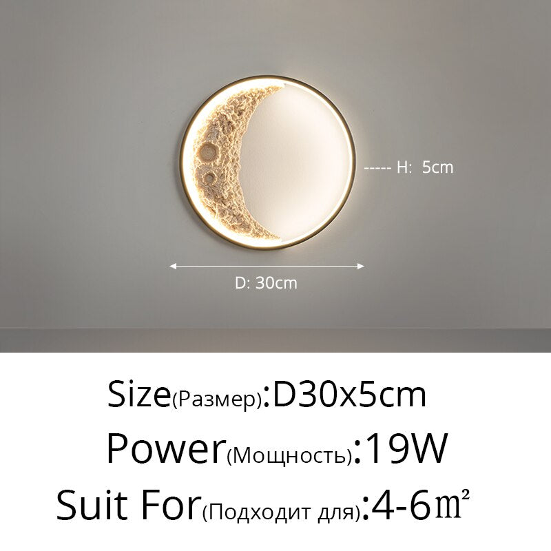 Ulux Modern Moonlight LED Wall Light
