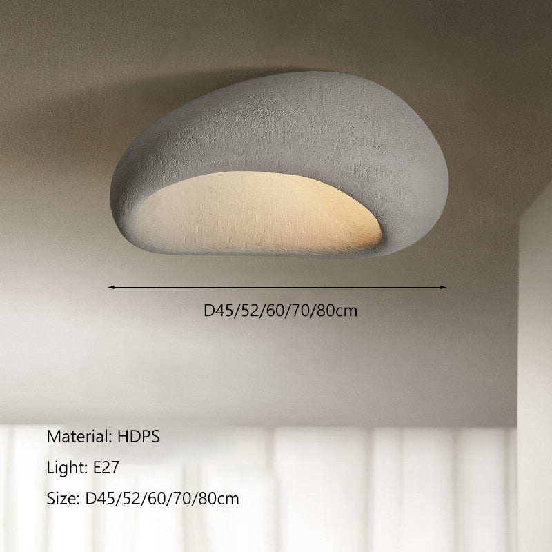 Nordic Wabi Sabi Ceiling Flush Mount