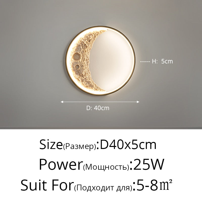 Ulux Modern Moonlight LED Wall Light