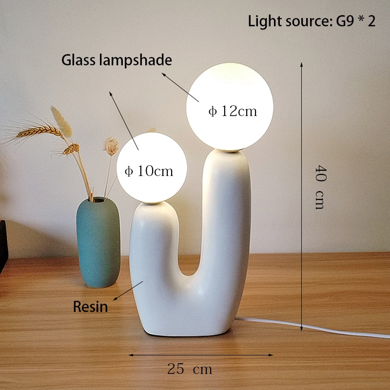 Nordic Ins Style Creative Art Table Lamp