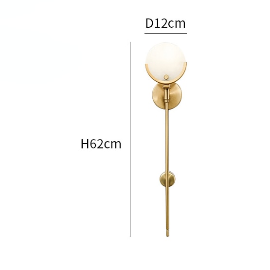 Mancy Modern Creative Marble Sconce Wall Lamp
