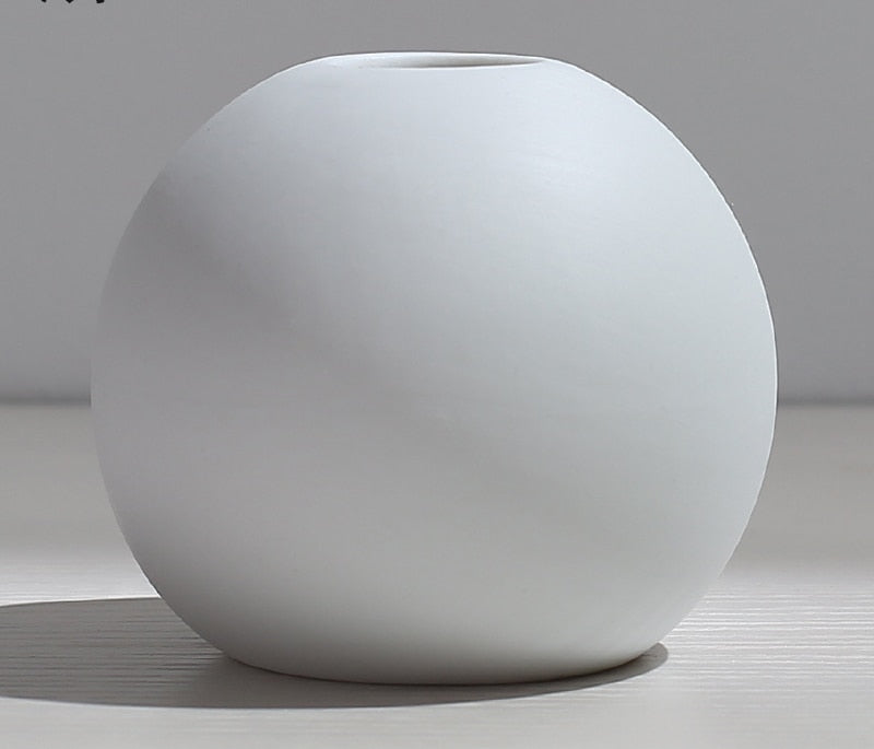 Abstract Art Nordic Ceramic Vase