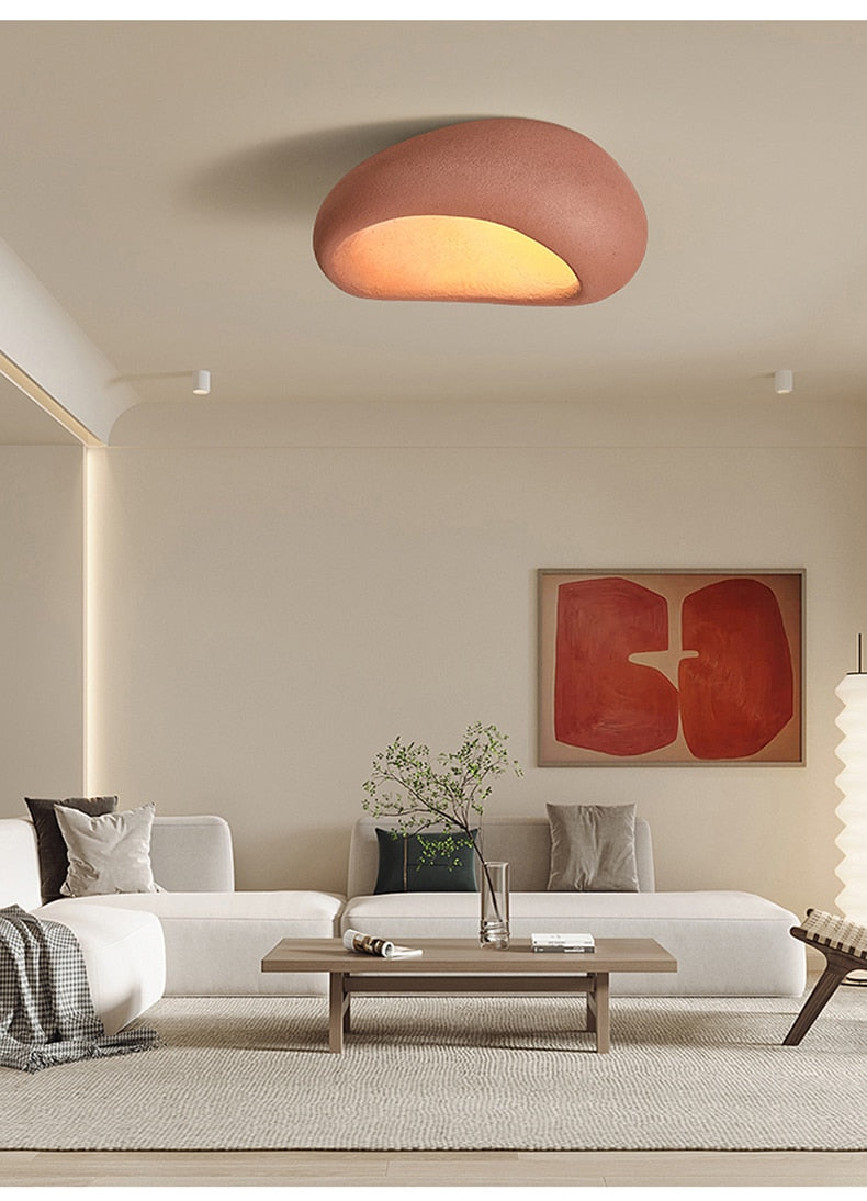 Nordic Wabi Sabi Ceiling Flush Mount