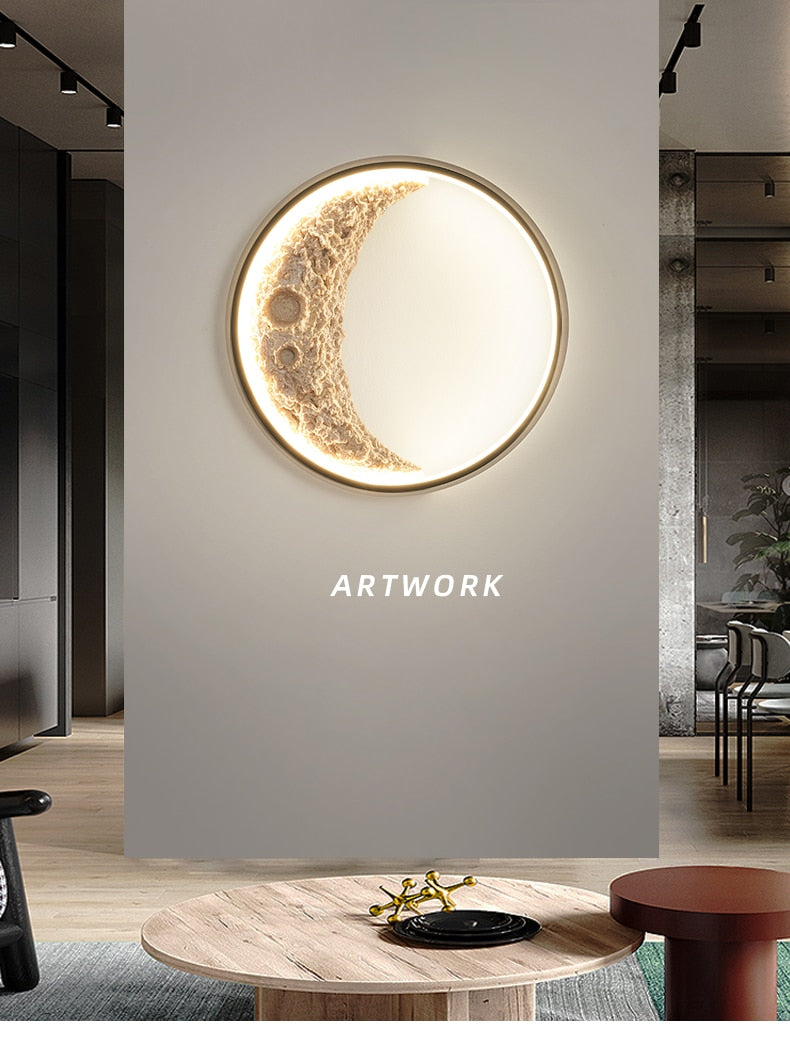 Ulux Modern Moonlight LED Wall Light