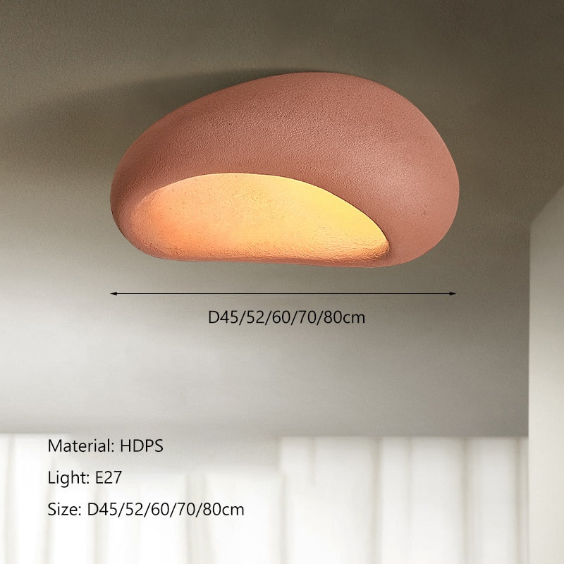 Nordic Wabi Sabi Ceiling Flush Mount