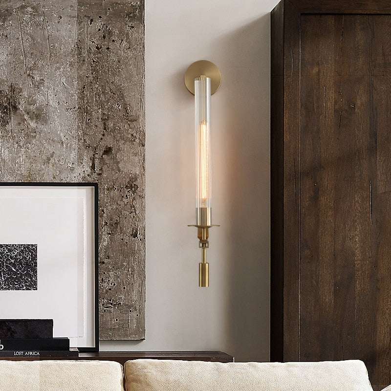 IWP Modern Slim Cylinder LED Dimmable Wall Lamp