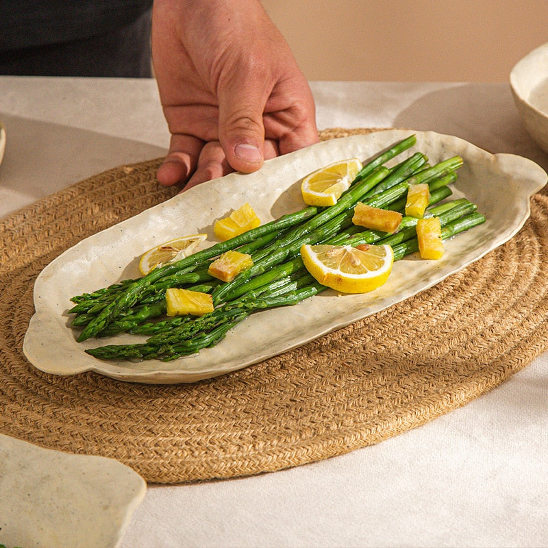 Japanese Textured Ceramic Tableware