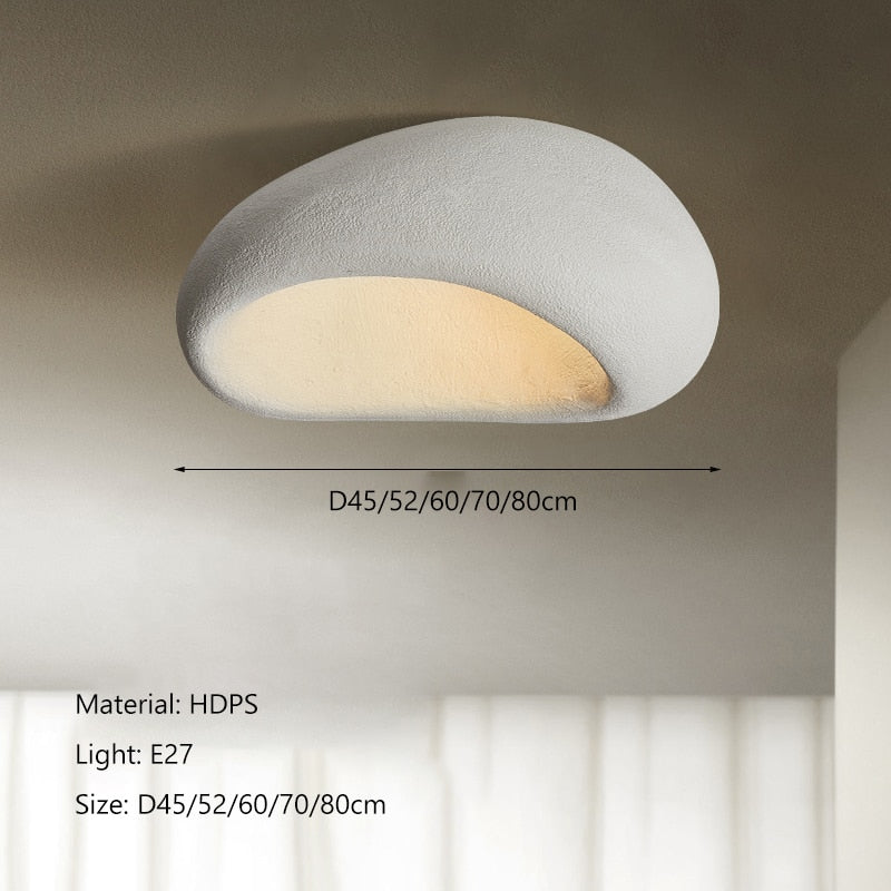 Nordic Wabi Sabi Ceiling Flush Mount