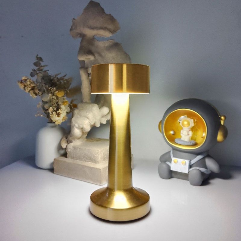 Minimalist LED Rechargeable Dimmable Table Lamp