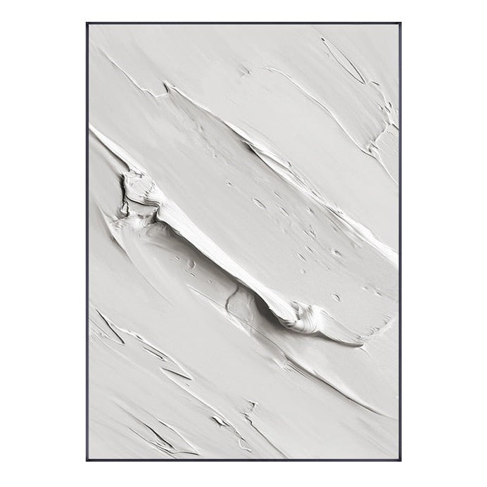 Stephanie's Abstract Minimalist Texture Wall Art (No Frame)