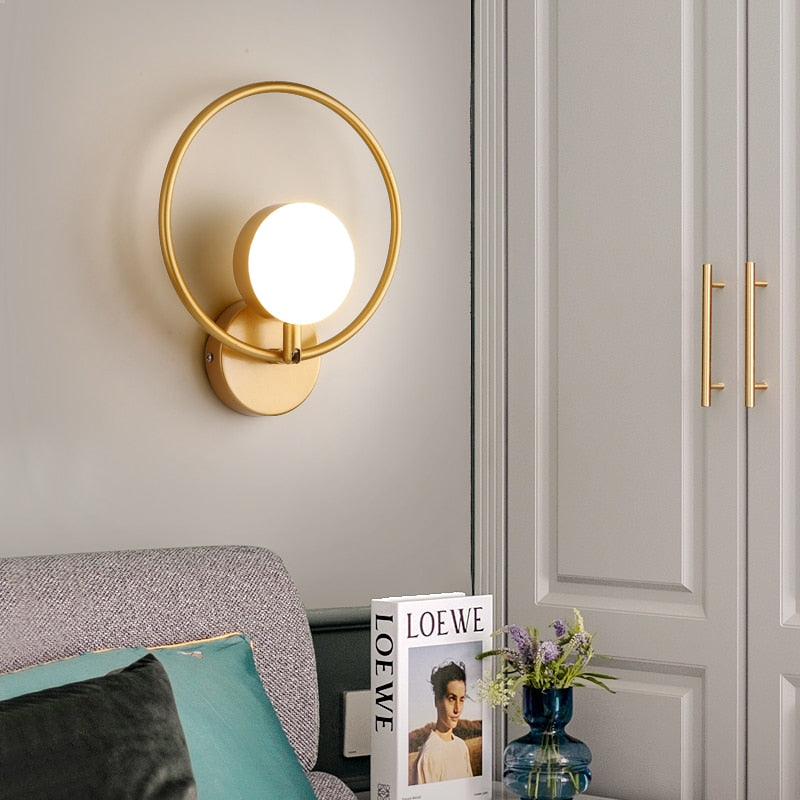 Luxury Modern Globe Wall Lamp