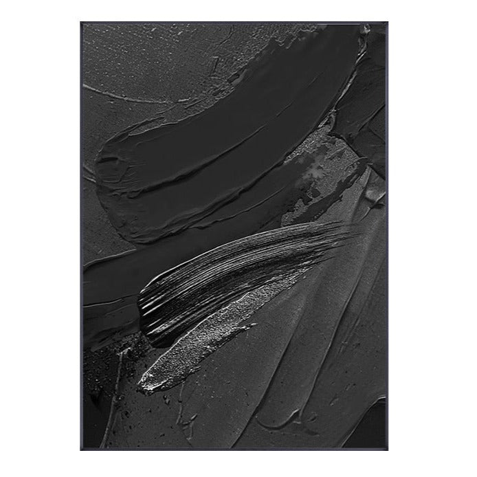 Stephanie's Abstract Minimalist Texture Wall Art (No Frame)