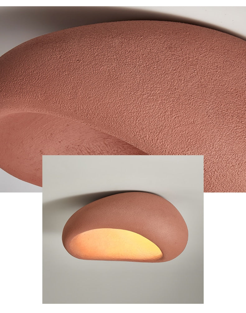 Nordic Wabi Sabi Ceiling Flush Mount