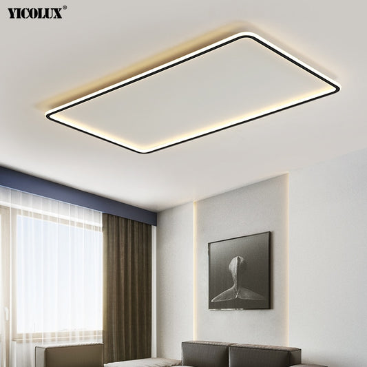 Yico Rectangular Simple Super Flush Led Ceiling Light