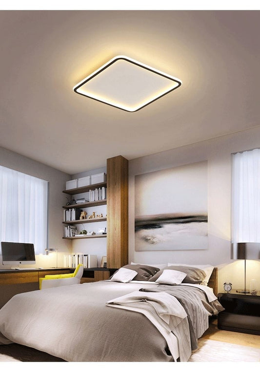 Yico Square Simple Super Flush Led Ceiling Light
