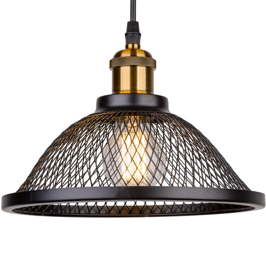 Noel Vintage Industrial Mesh Metal Pendant Light