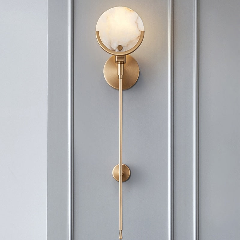 Mancy Modern Creative Marble Sconce Wall Lamp