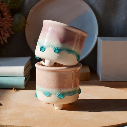 Nordic Glaze Creative Mini Planter