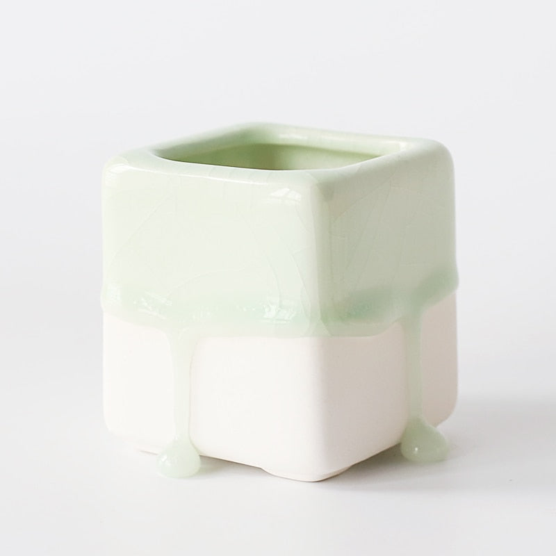 Nordic Glaze Creative Mini Planter