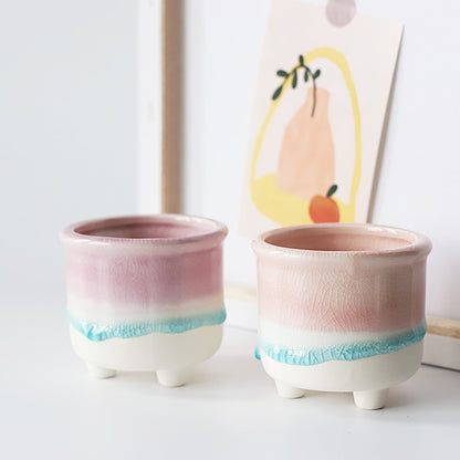 Nordic Glaze Creative Mini Planter