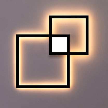 Zerono Square Panel LED Wall Lamp