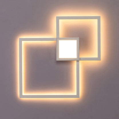 Zerono Square Panel LED Wall Lamp