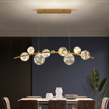 NoEn Nordic Starlight Globes Chandelier