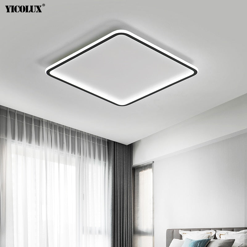 Yico Square Simple Super Flush Led Ceiling Light