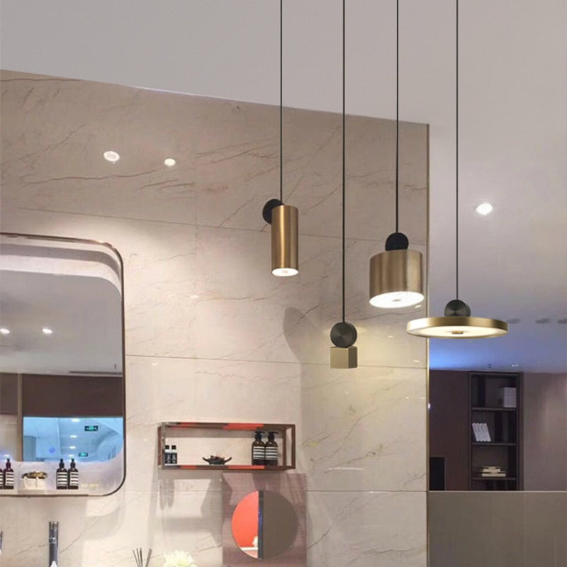 Modern Led Pendant Lights Creative Hanging Lighting Restaurant Kitchen Bar Nordic Living Bedroom Indoor Decor Suspension Lamps