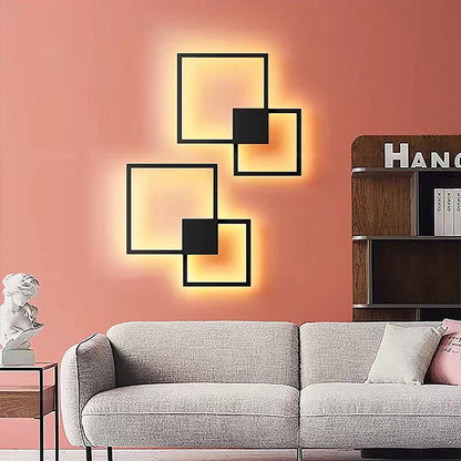 Zerono Square Panel LED Wall Lamp