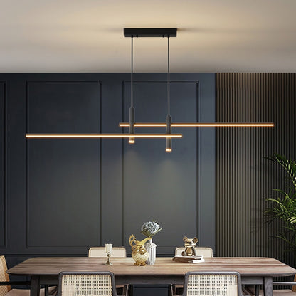 Modern Minimalist Long Strip Designer Chandelier