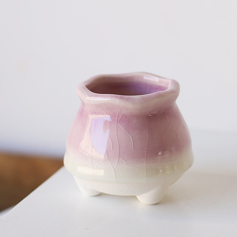 Nordic Glaze Creative Mini Planter