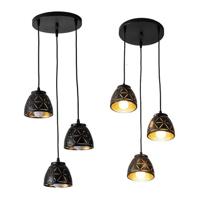 Bony Rustic 3 Heads Ceiling Light