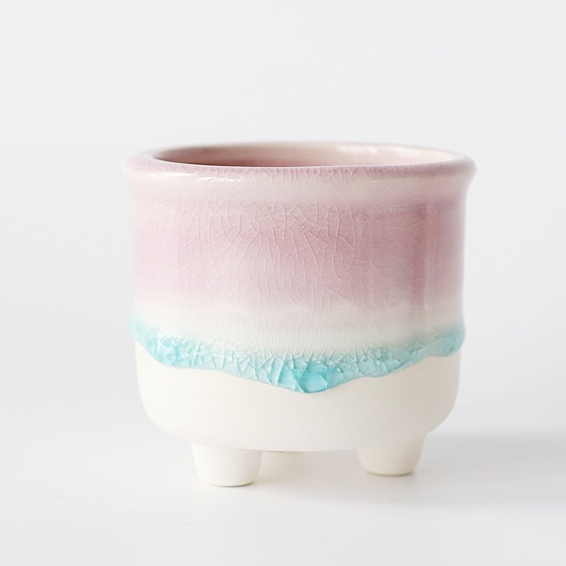 Nordic Glaze Creative Mini Planter