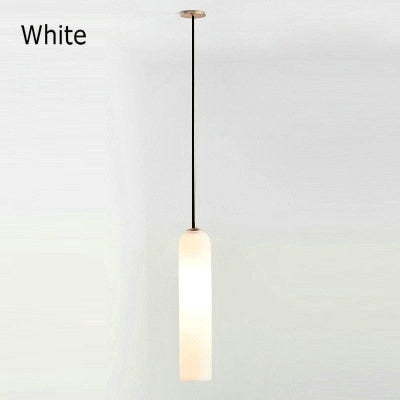 Wady Nordic Modern Slim Cylinder Glass Pendant Light