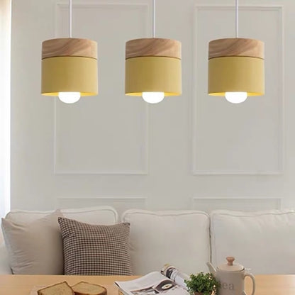 IWP Nordic LED Wooden Mini Pendant Light