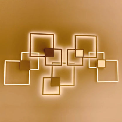 Zerono Square Panel LED Wall Lamp