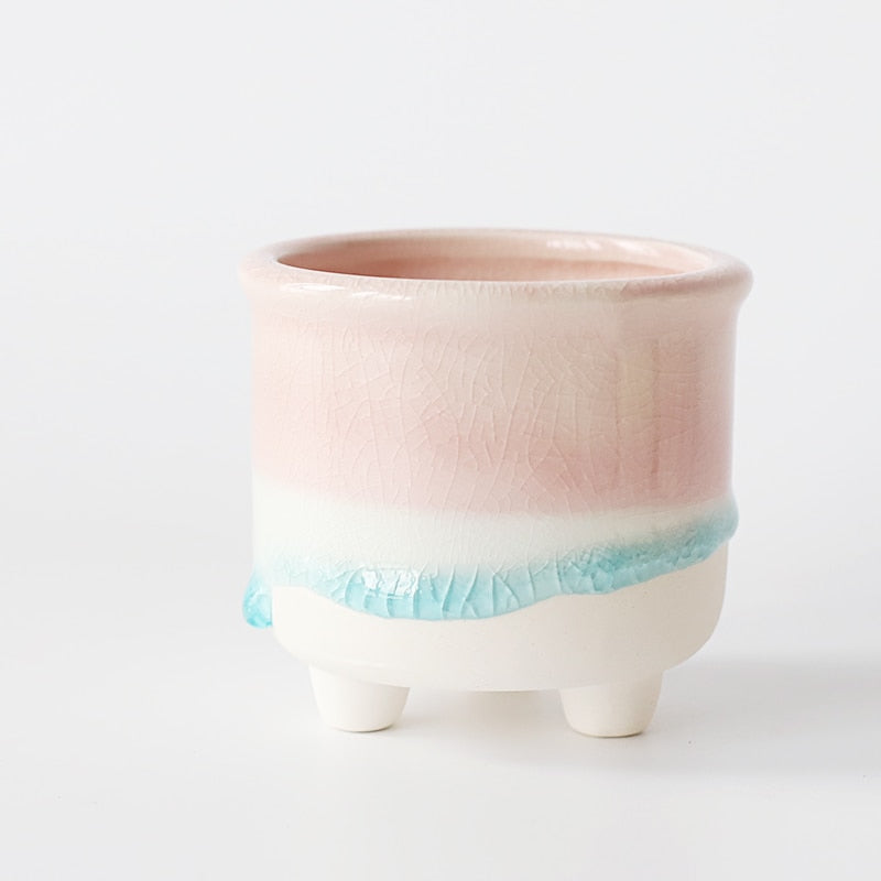 Nordic Glaze Creative Mini Planter