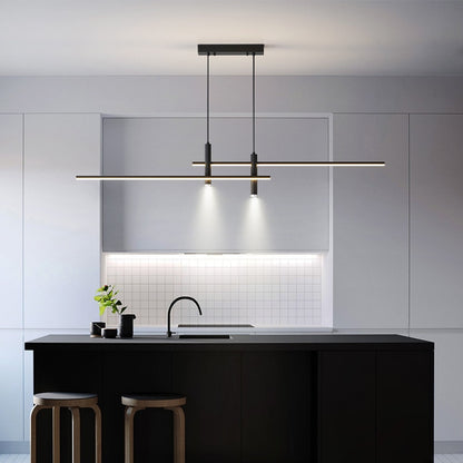 Modern Minimalist Long Strip Designer Chandelier